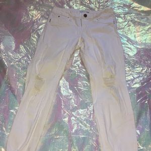 Women | Ankle Cropped | Ripped Jeans | Skinny